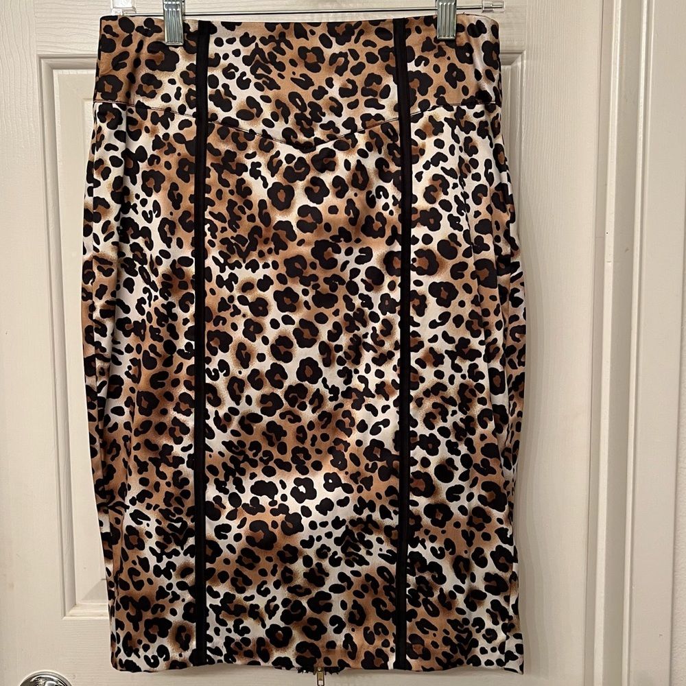 XOXO - Leopard Print Skirt